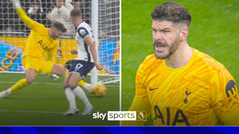 Tottenham v Cheslea: Forster forced to make DOUBLE SAVE to deny Chelsea!