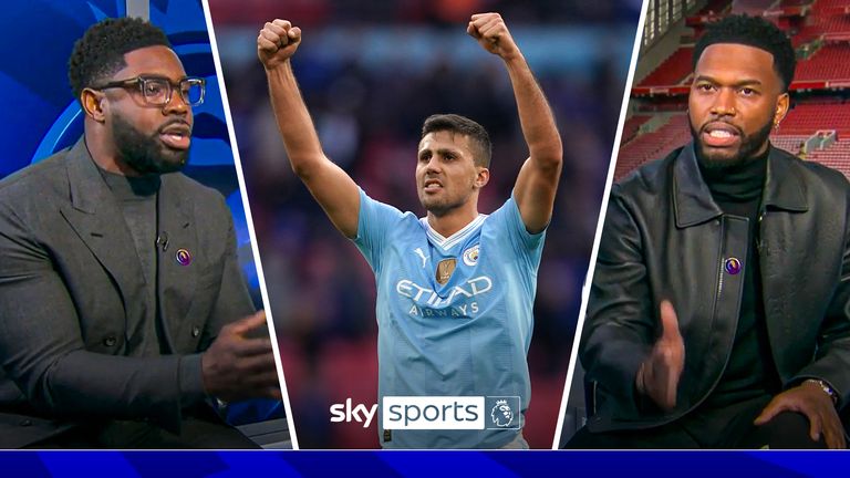 Micah Richards and Daniel Sturridge get heated over Rodri's Man City absence