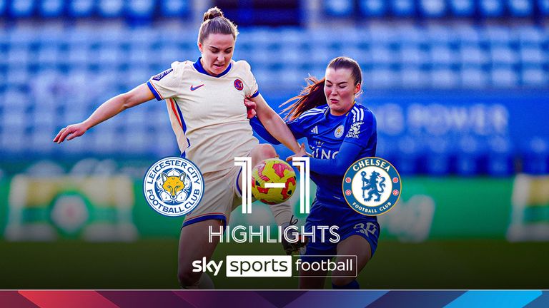 WSL Leicester 1-1 Chelsea