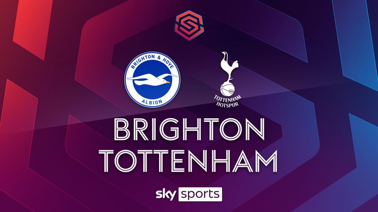 WSL Brighton vs Tottenham highlights