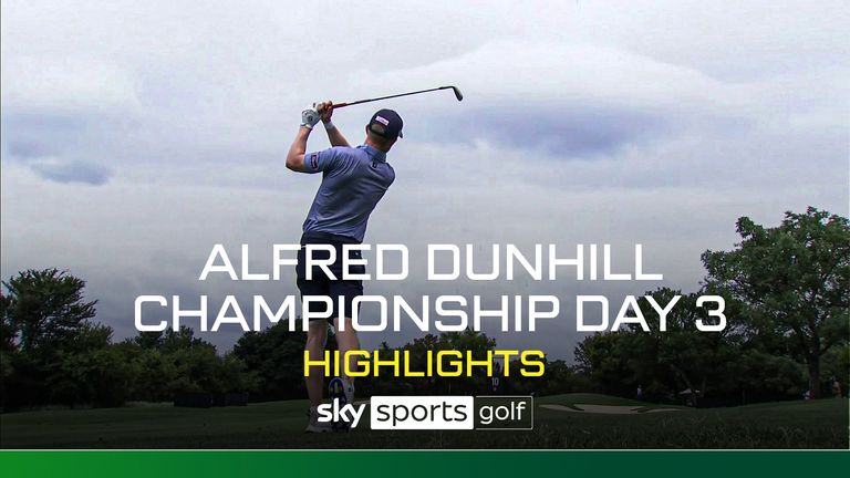 Alfred Dunhill Championship Day 3 highlights