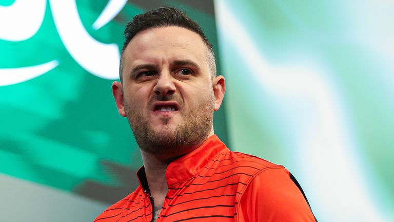 Joe Cullen at the World Darts Championship