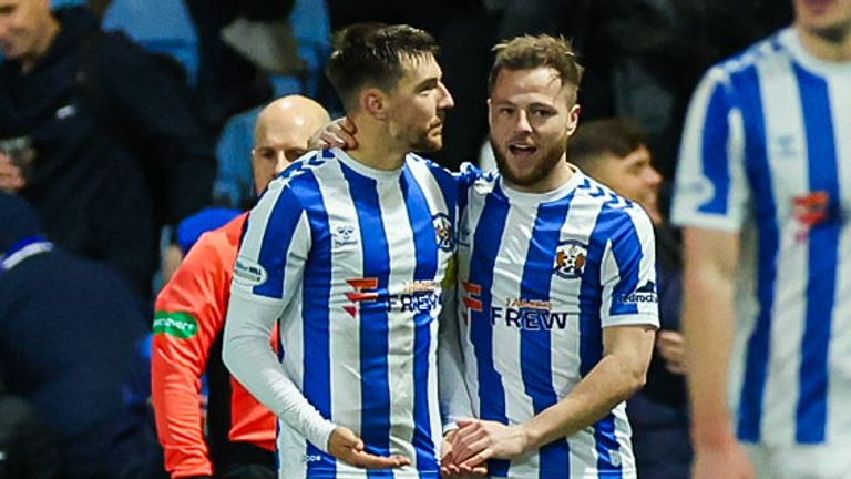 Kilmarnock thrashed Aberdeen at Rugby Park