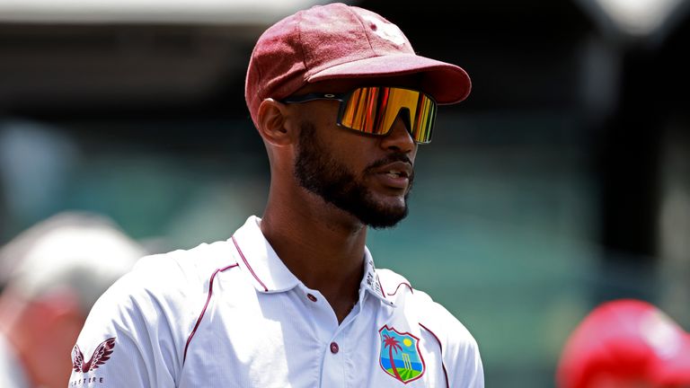 West Indies Test captain Kraigg Brathwaite (Associated Press)