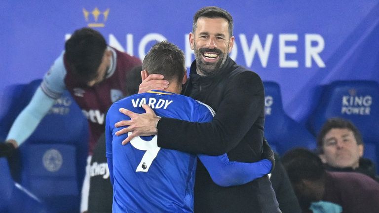 Ruud van Nistelrooy got off to the perfect start as Leicester boss against West Ham