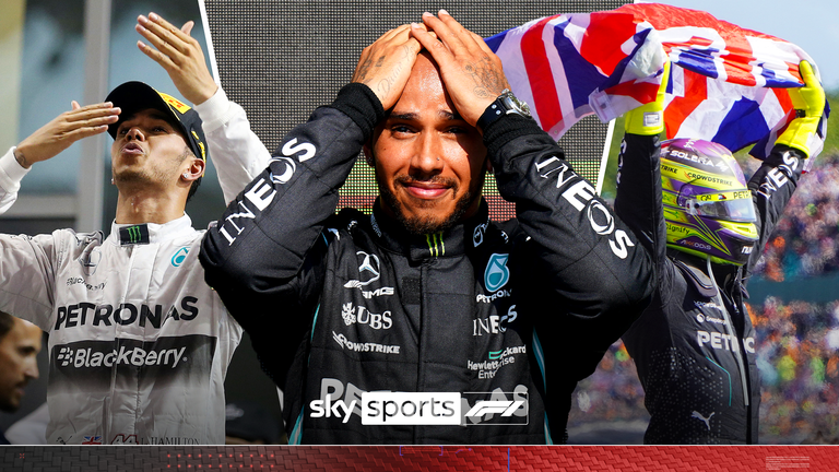 Lewis Hamilton's most emotional moments for Mercedes.