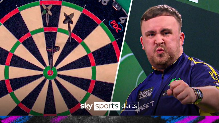 World Darts Championship: Luke Littler 12-dart leg finished with 88 ...