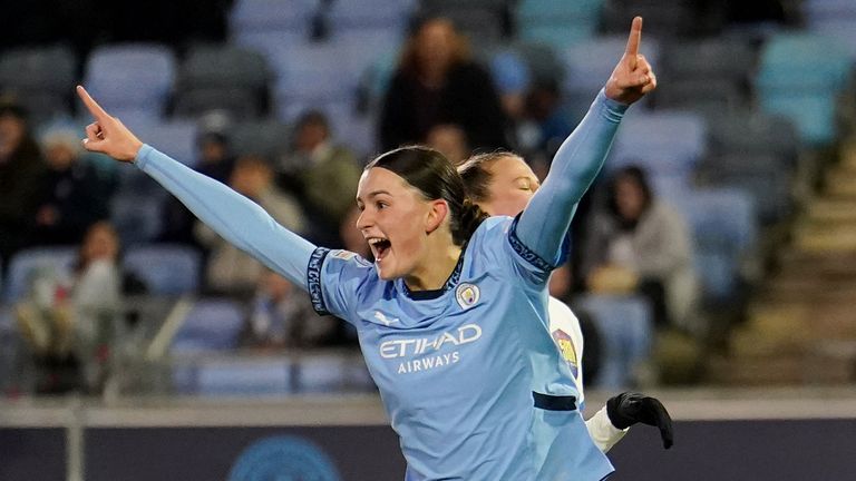 Lily Murphy fired Man City ahead on her full debut