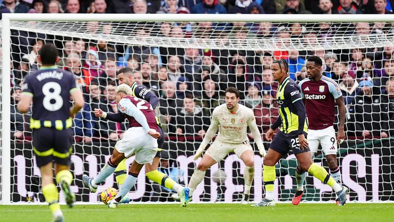 Morgan Rogers doubles Aston Villa's lead