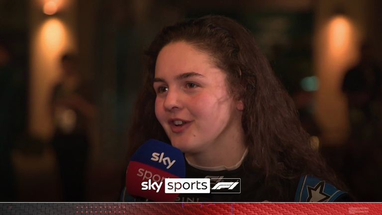 After having been crowned F1 Academy champion for the second time in a week, Abbi Pulling says her ultimate goal is to reach Formula One in the future.