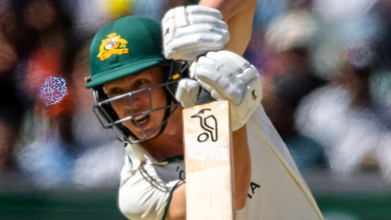 Australia's Nathan McSweeney, Test cricket (Associated Press)