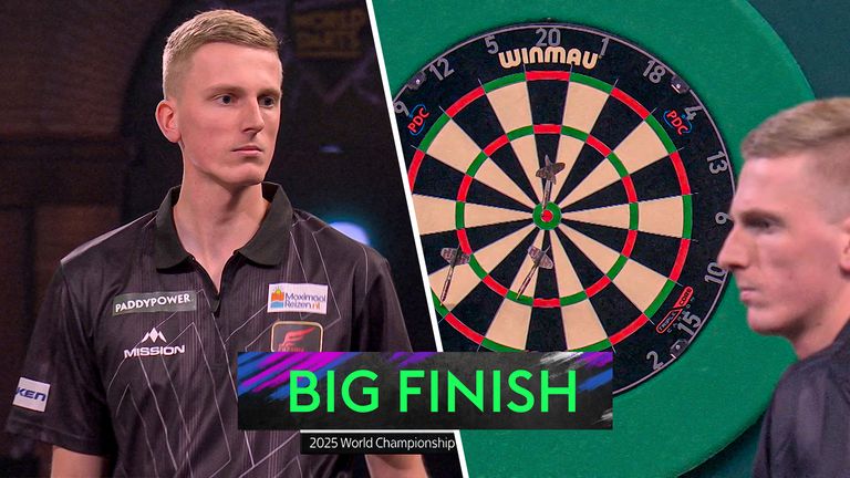 Wessel Nijman throws perfect 139 checkout