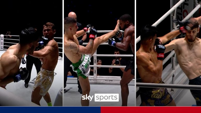 Head-kick! Spinning backfist! Right hand! Which knockout was better?