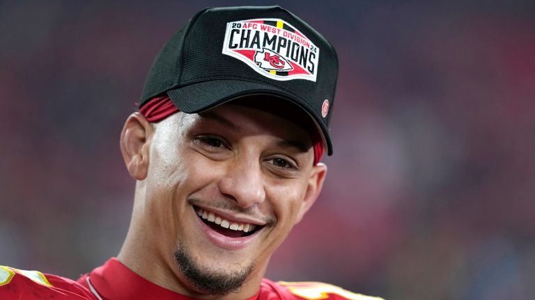 Kansas City Chiefs quarterback Patrick Mahomes