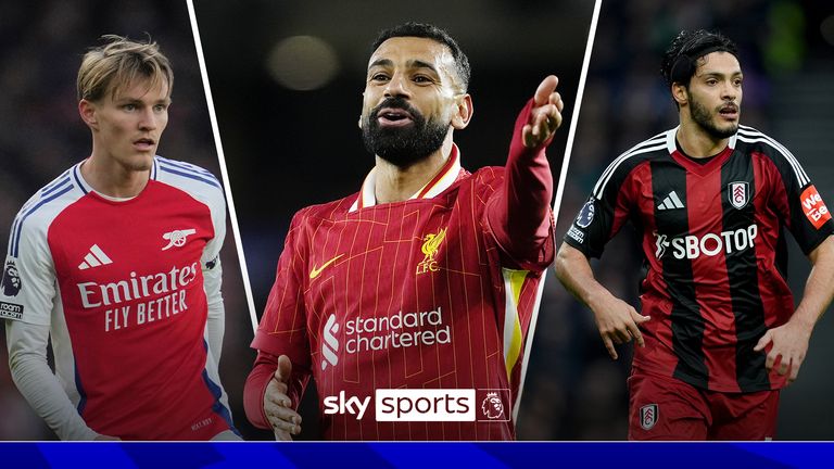 We take a look at the best assists so far in the Premier League 2024/25 season featuring Martin Odegaard, Mohamed Salah, Raul Jimenez and more. Images PA/AP