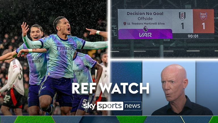 Ref watch on arsenal