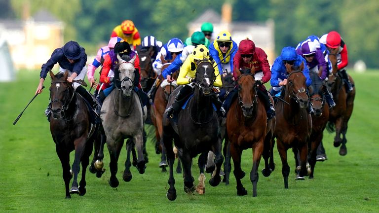 Royal Champion races to Royal Ascot victory in the 2023 Wolferton Stakes