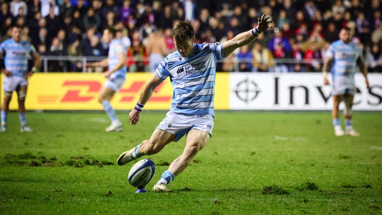 George Horne helps Glasgow push Toulon close in the second round of thr 2024 Investec Champions Cup