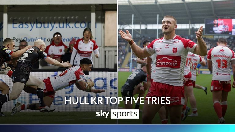 Lihatlah lima percobaan teratas dari Hull KR musim 2024, yang membuat mereka mencapai Grand Final untuk pertama kalinya.