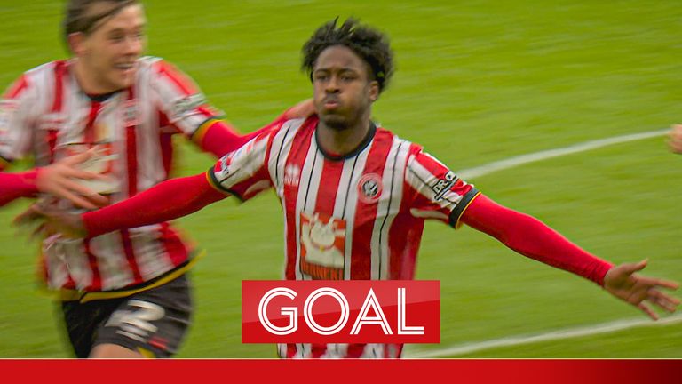 Sheffield United goal