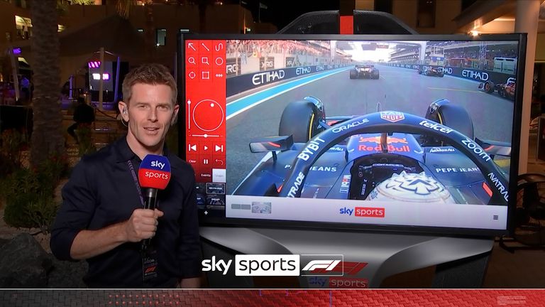 SkyPad: Verstappen's crash with Piastri at Abu Dhabi GP analysed