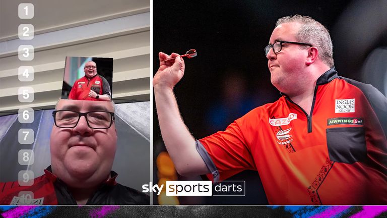 Stephen Bunting takes on the blind ranking challenge where he ranks his fellow professionals in a top ten order without knowing which player will appear next. 