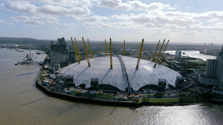 London's O2 Arena