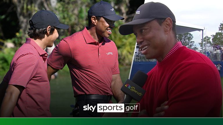 Tiger Woods memuji putranya Charlie Woods yang berhasil membuat hole-in-one di Kejuaraan PNC, dengan mengatakan bahwa ini adalah salah satu pencapaian yang diraih oleh duo tersebut.