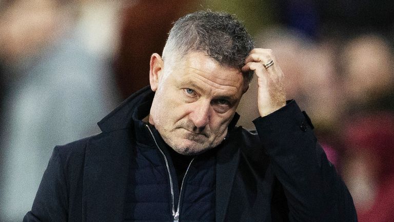 Dundee coach Tony Docherty is struggling with illness in the squad