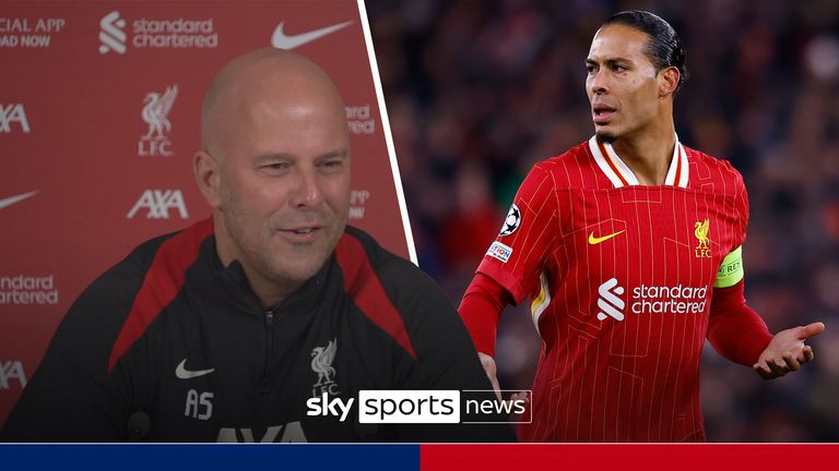 Liverpool boss Arne Slot remained tight-lipped around Virgil van Dijk's future following reports that he had been offered fresh terms.