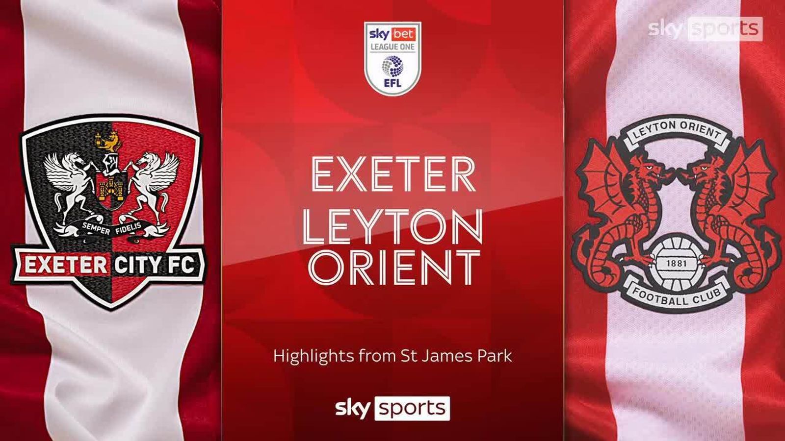 Exeter City 2-6 Leyton Orient