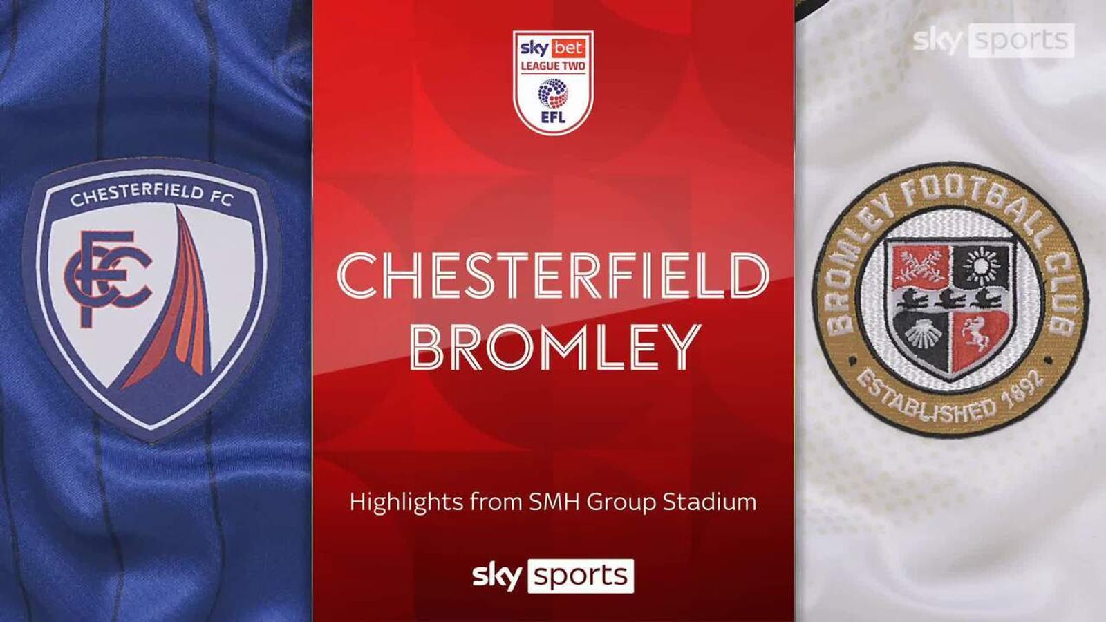 Chesterfield 3-0 Bromley