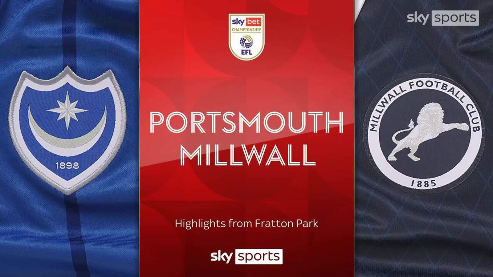 Portsmouth 0-1 Millwall