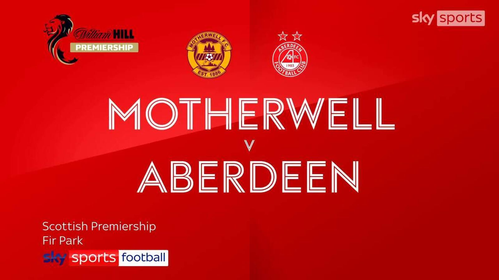 Motherwell 2-0 Aberdeen