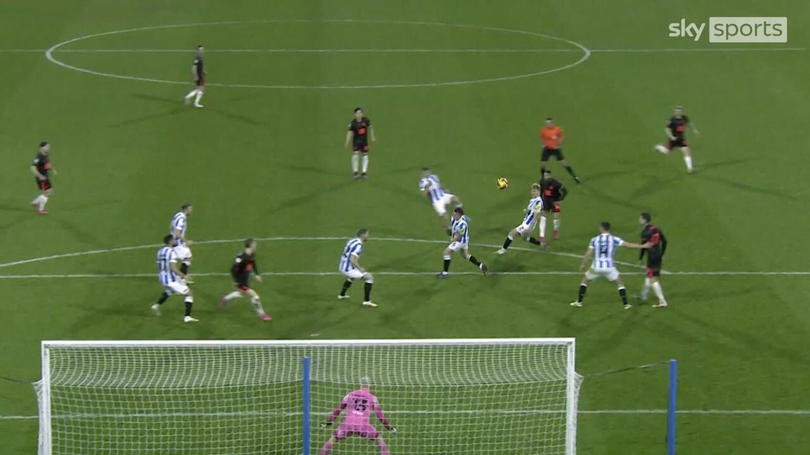 Anderson’s superb volley puts Birmingham ahead at Huddersfield