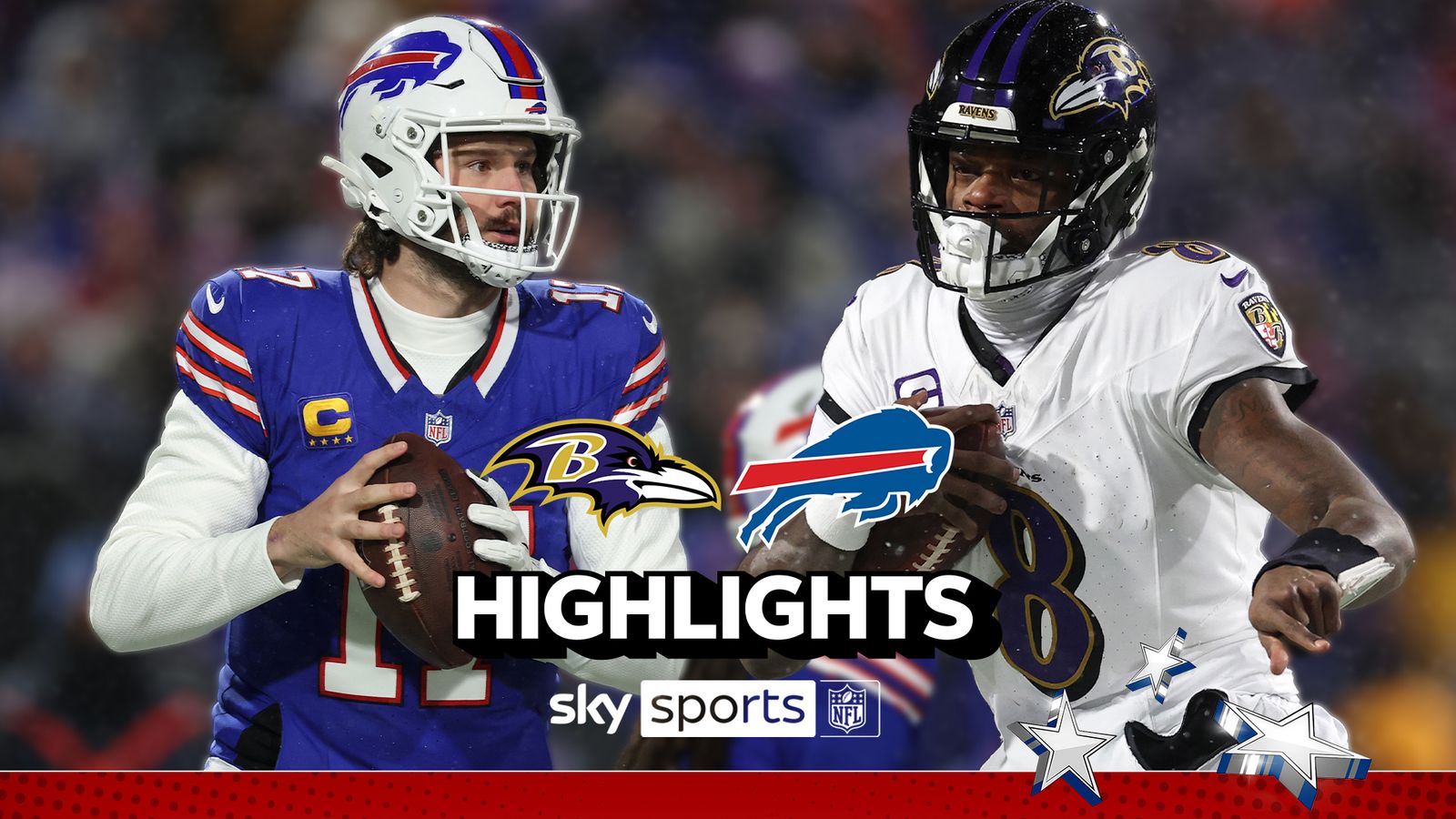 Baltimore Ravens 25-27 Buffalo Bills: Josh Allen and Bills book AFC ...