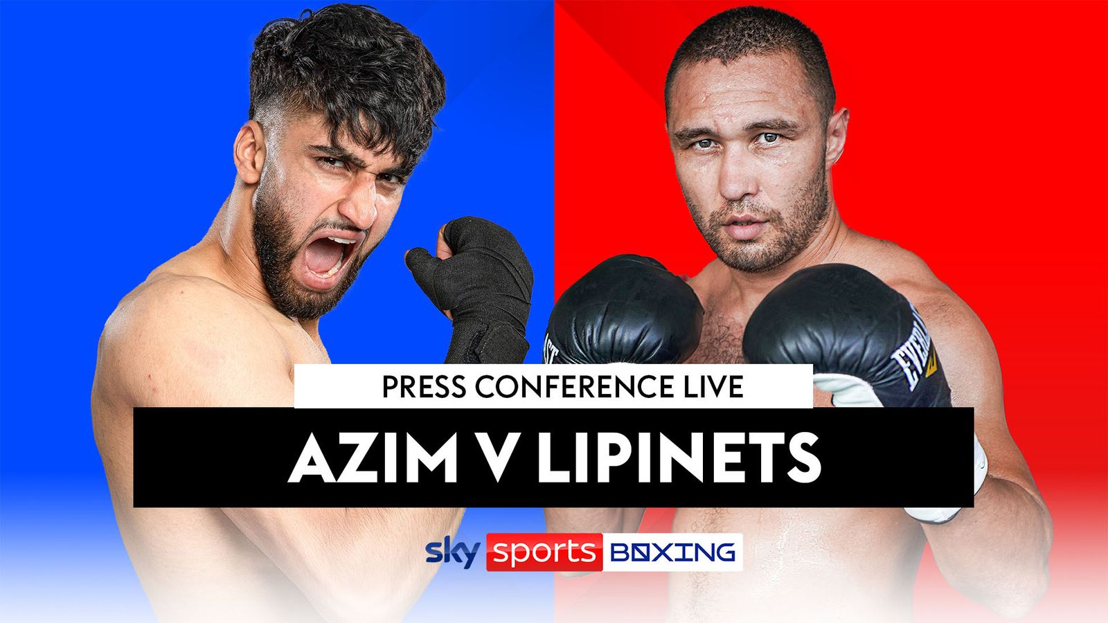 Adam Azim and Sergey Lipinets face off ahead of Wembley Arena clash: Watch press conference live stream