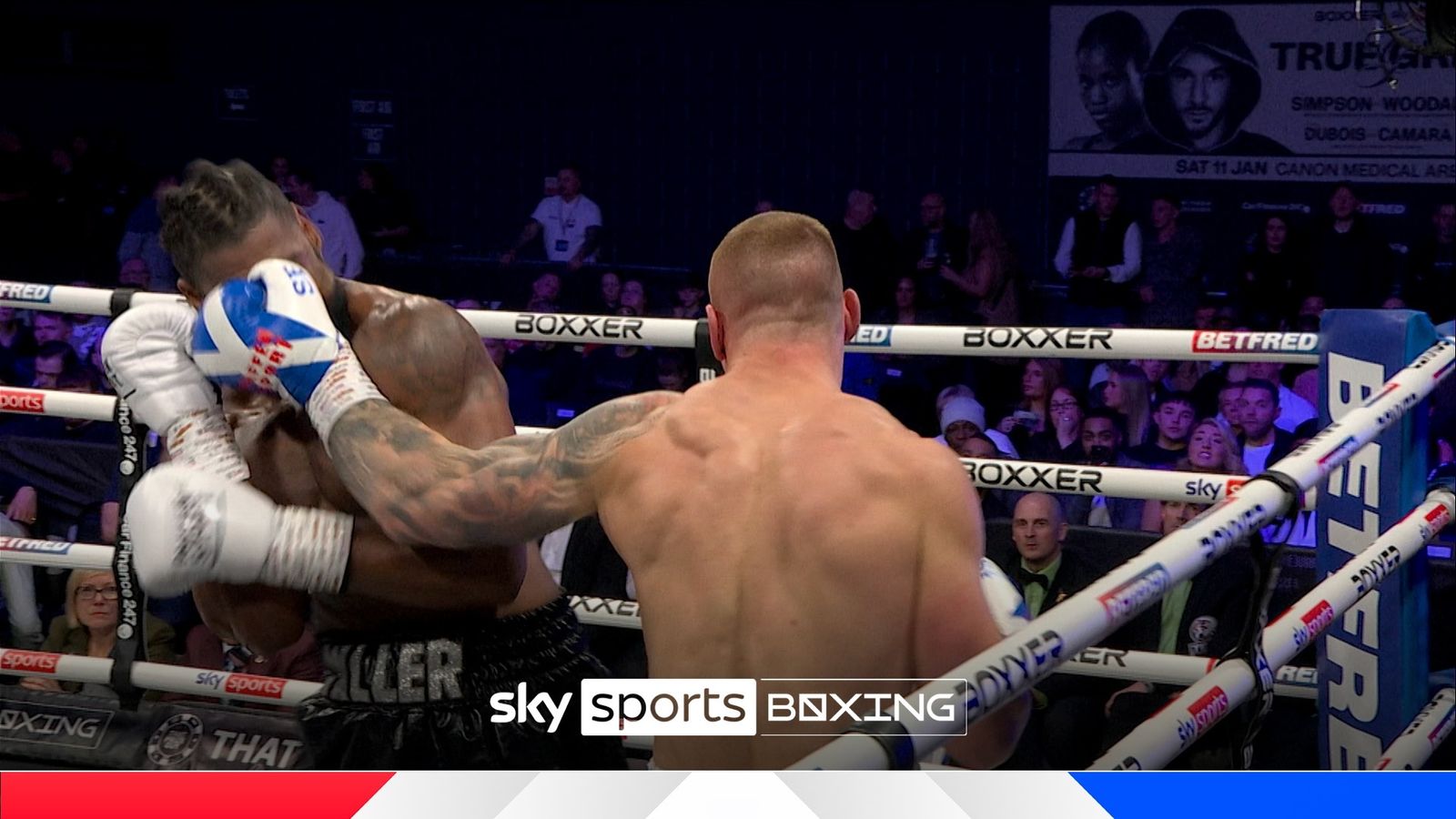 Scott Forrest lands crushing knockout blow on Deevorn Miller