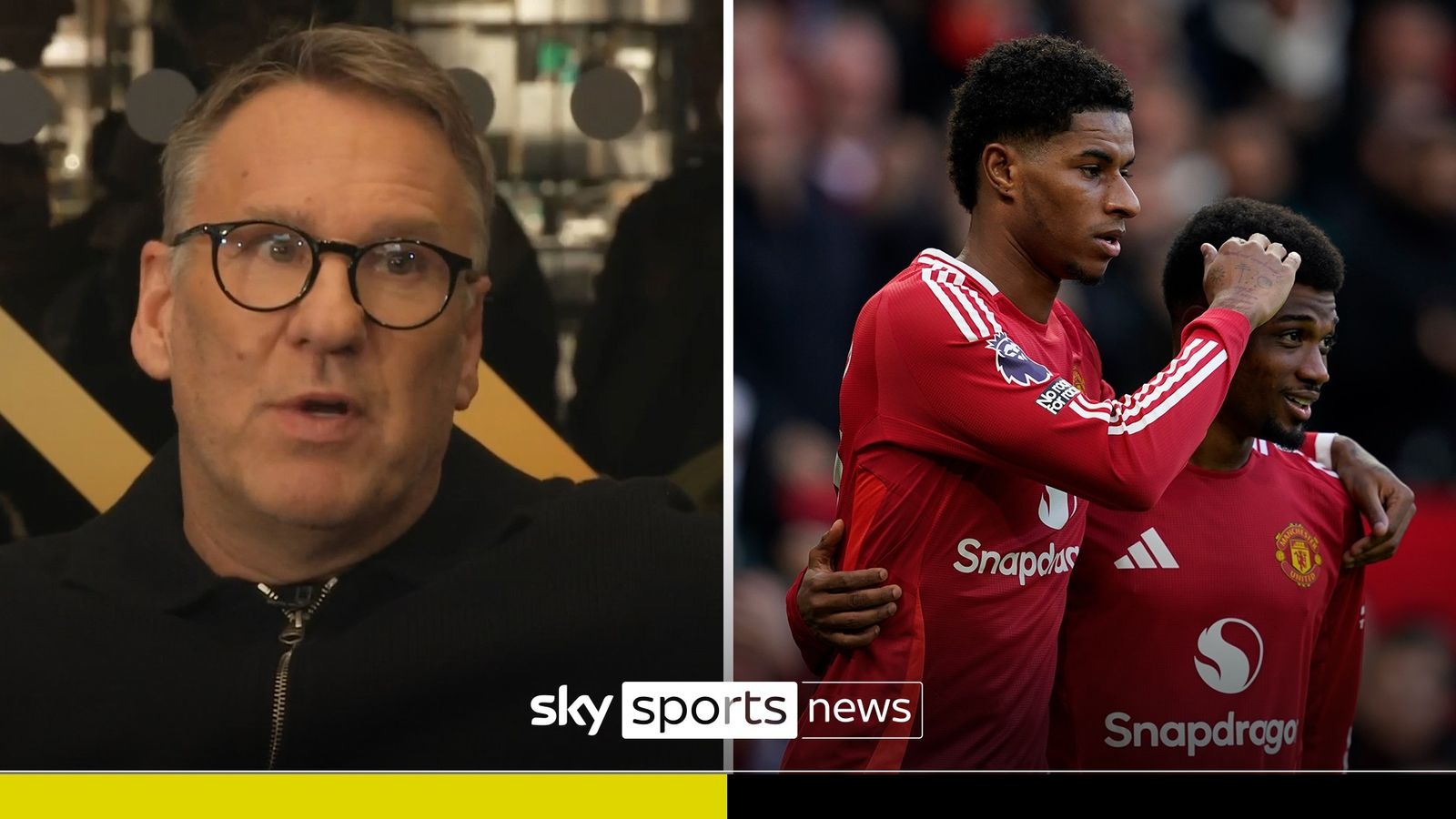 Paul Merson says Marcus Rashford needs move abroad from Manchester United