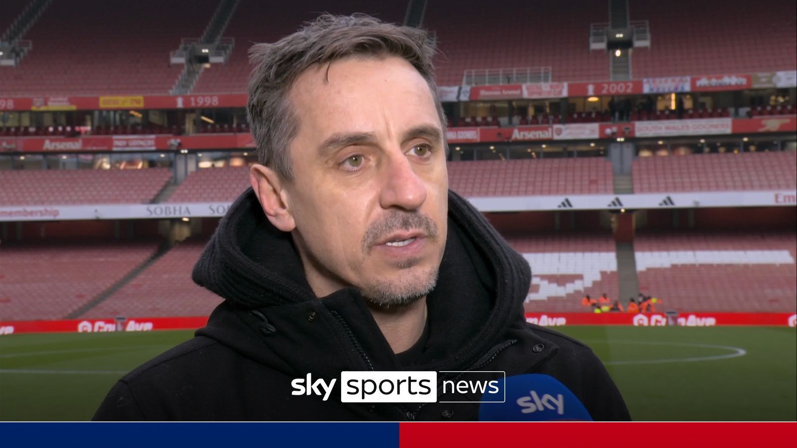 Denis Law: Gary Neville pays tribute to Manchester United and Scotland