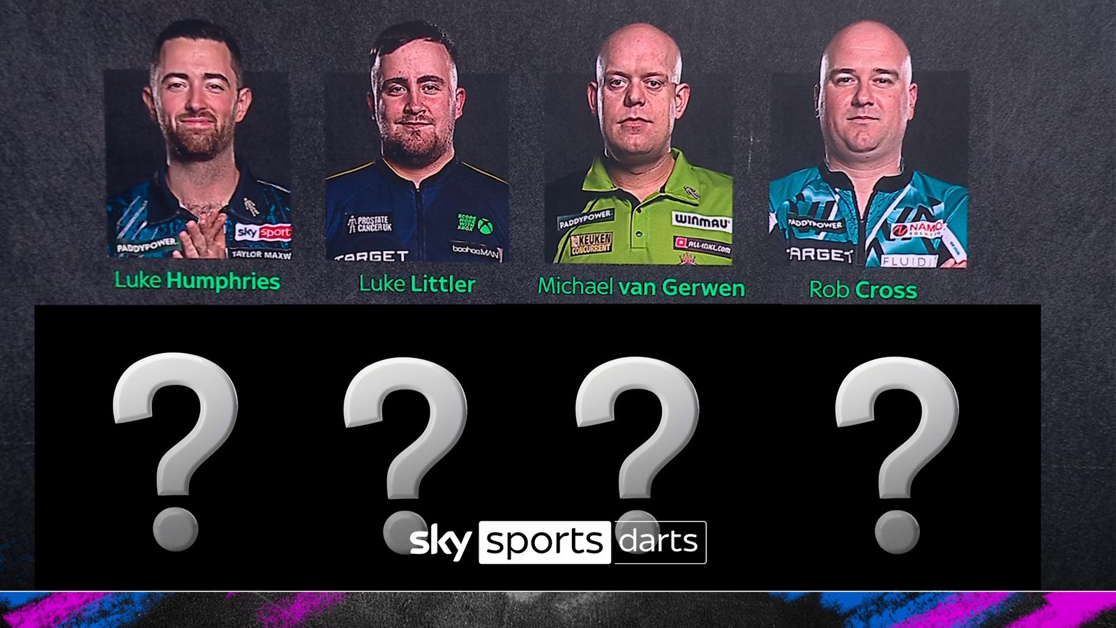 2025 Premier League Darts lineup revealed! Darts News Sky Sports