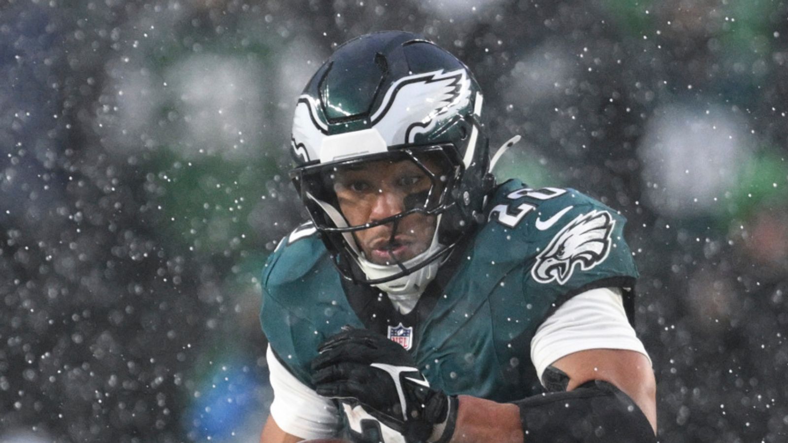 Los Angeles Rams 22-28 Philadelphia Eagles: Saquon Barkley stars in the snow as Eagles reach NFC Championship Game