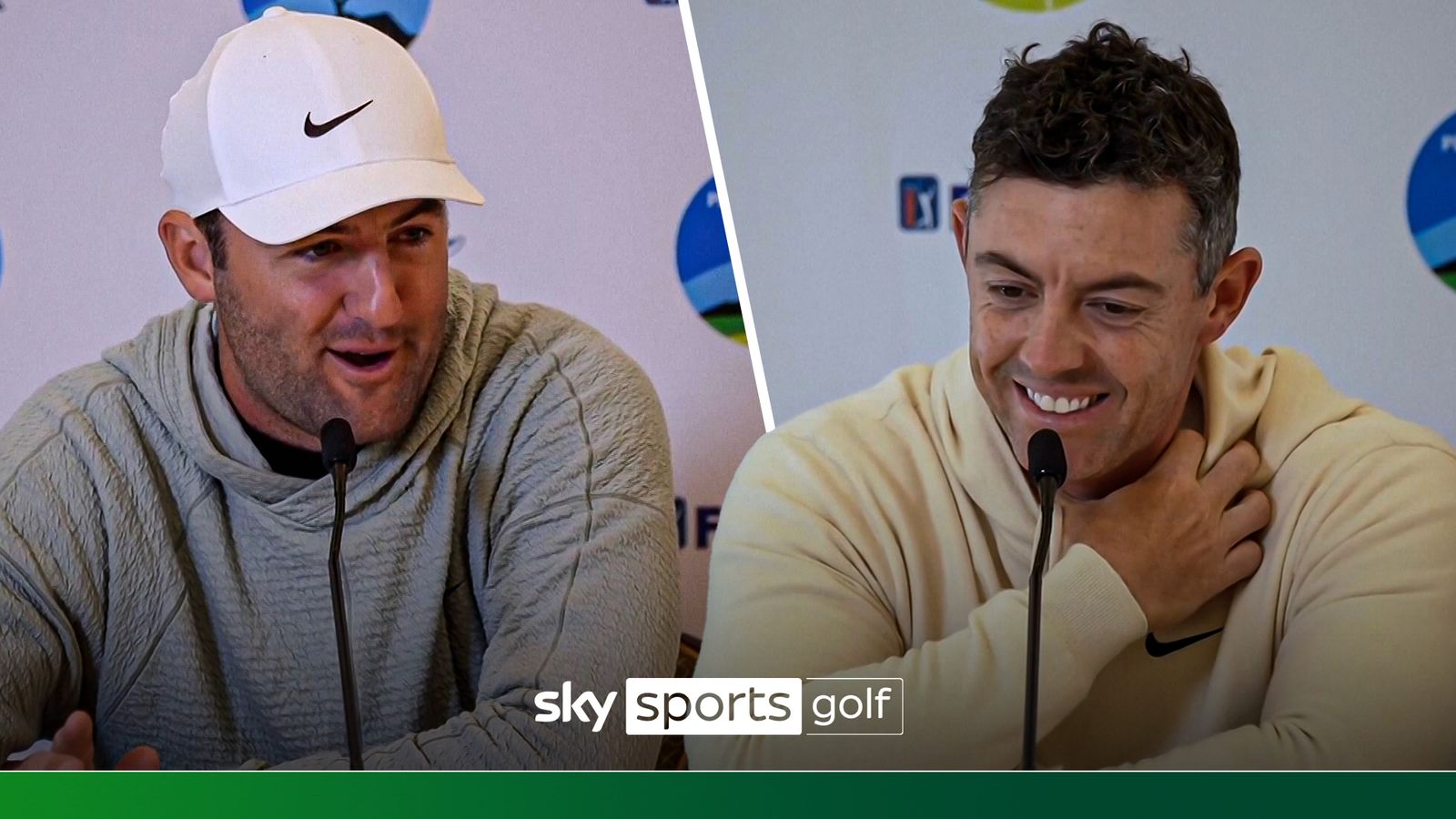 Rory McIlroy's hilarious response to Scottie Scheffler's bizarre cooking injury!