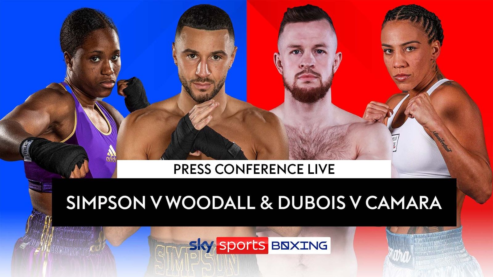 Callum Simpson vs Steed Woodall and Caroline Dubois vs Jessica Camara: Press conference stream ahead of Saturday bill | Boxing News