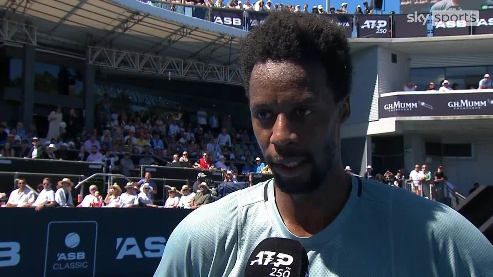 'Age is a number' | Monfils vows to play on after record win