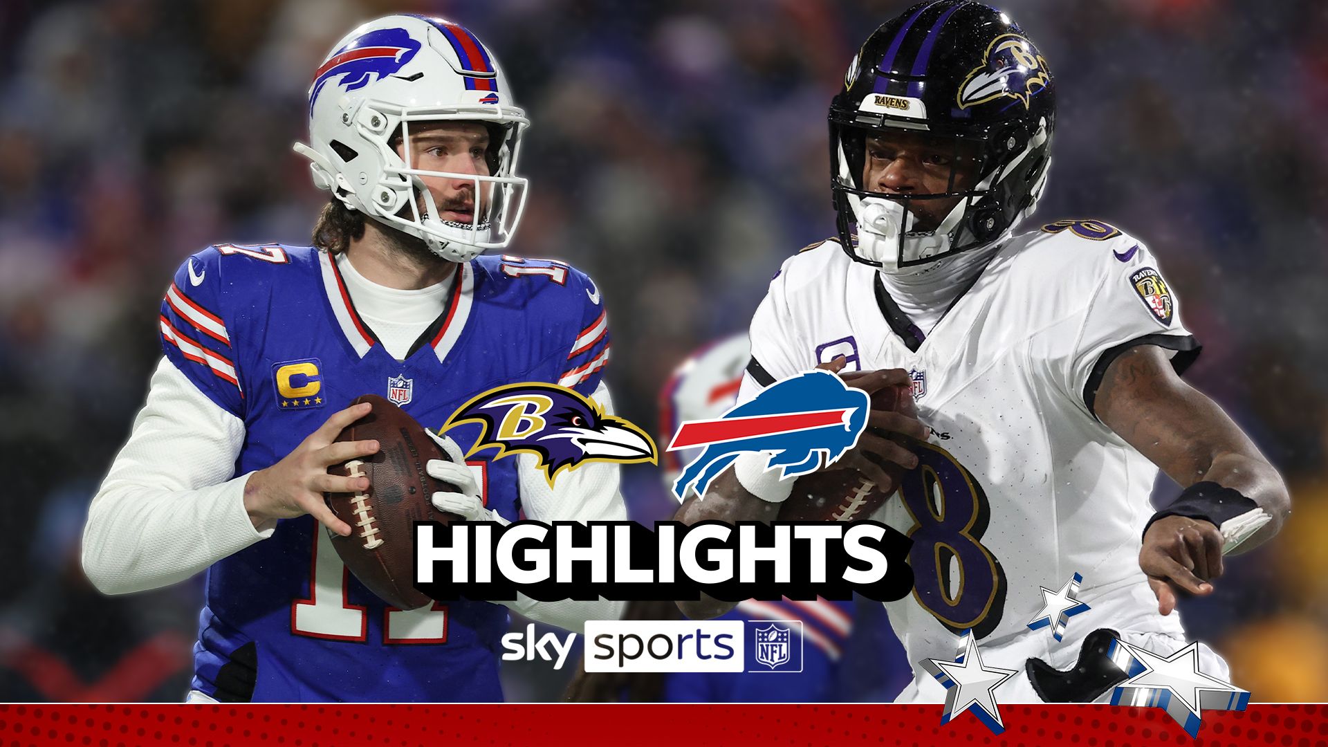 Two leading MVP candidates clash as Ravens-Bills vie for AFC title game!