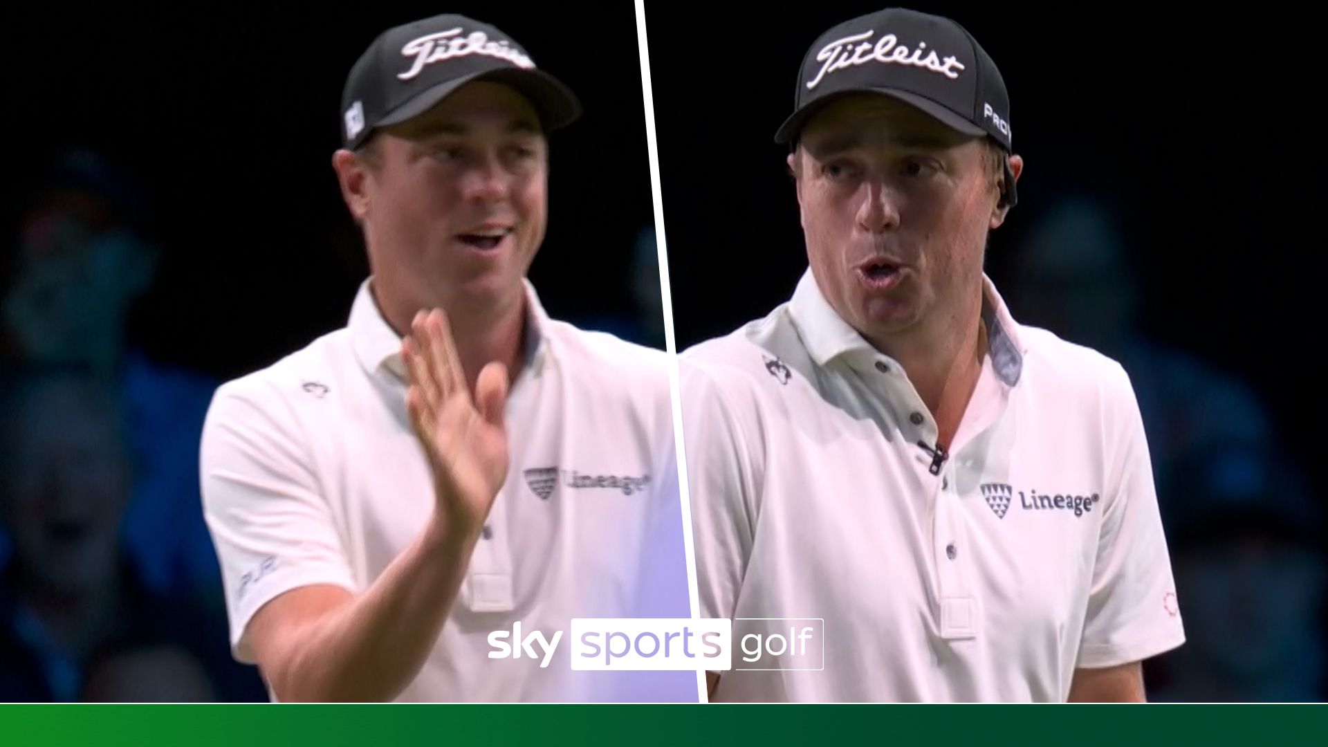 'UH OH!' | JT sinks two HUGE putts during TGL night three!