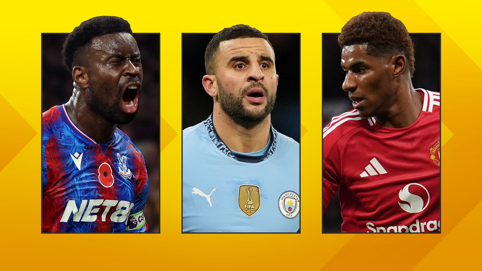 Transfer Centre LIVE! Guehi, Walker, Rashford latest