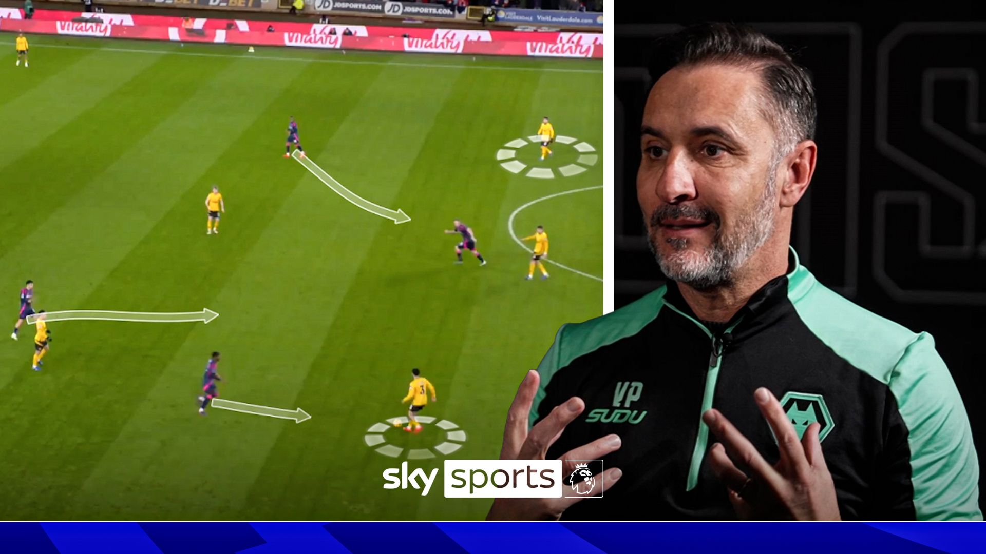 'It's like a picture' | Wolves boss illustrates fascinating tactical insight