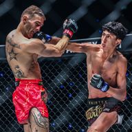 Nabil Anane handed Nico Carrillo a three-knockdown defeat to win title